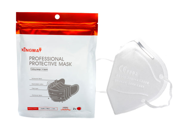 Twin Pack FFP2 Disposable Face Mask (400 Pcs ) - WHSAFETY