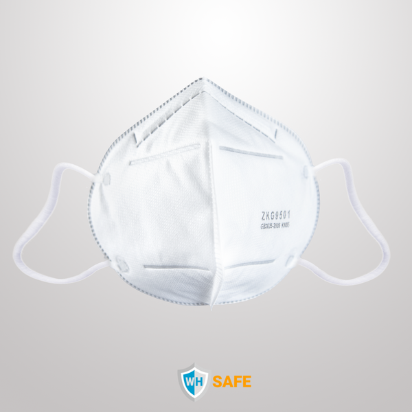 Disposable Filtering 4Ply Face Mask Earloop ZKG9501 (50 pack ) - WHSAFETY
