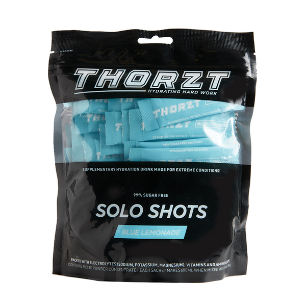Thorzt Sugar-Free Hydration Solo Shot Electrolyte - Blue Lemonade - WHSAFETY
