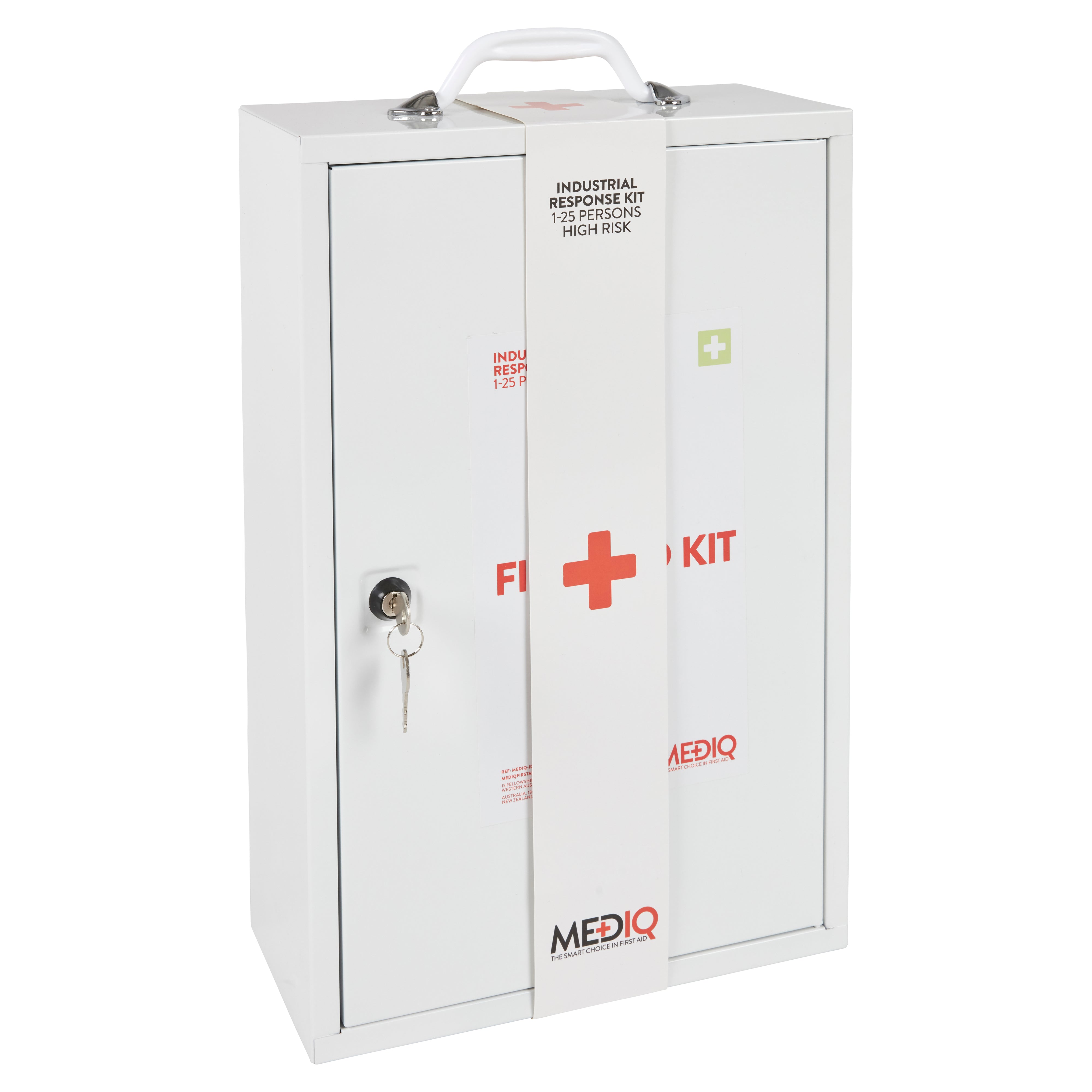 Mediq Essential Industrial Response Kit - Metal Cabinet (High Risk) - WHSAFETY