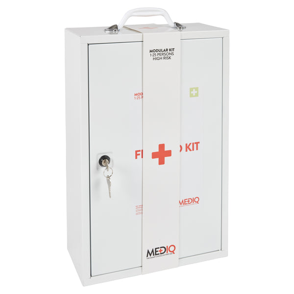 Mediq Incident Ready First-Aid Kit - Metal Cabinet (High Risk) - WHSAFETY