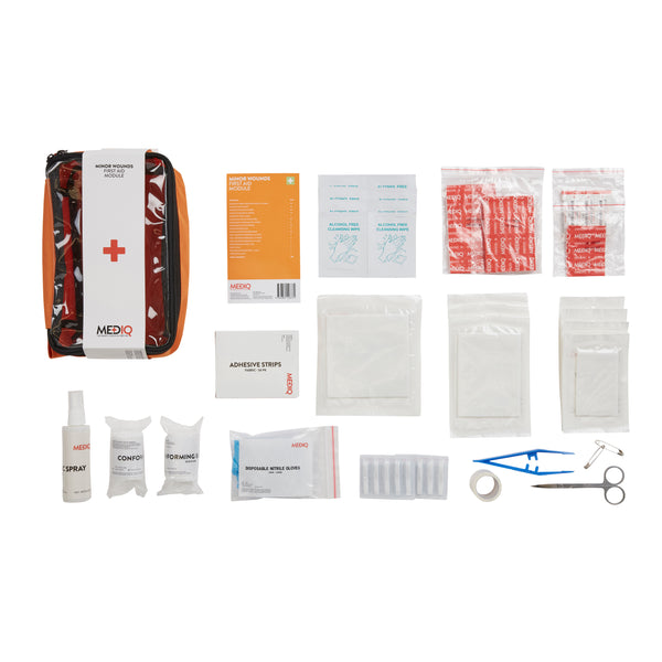 Mediq Minor Wounds Incident Ready First-Aid Module (Soft Pack) - WHSAFETY