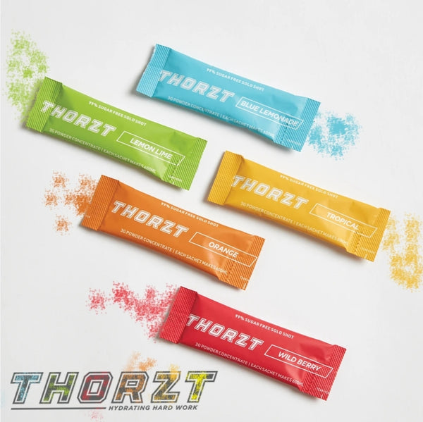 5x Thorzt Sample Sachets - Mixed Flavours - WHSAFETY