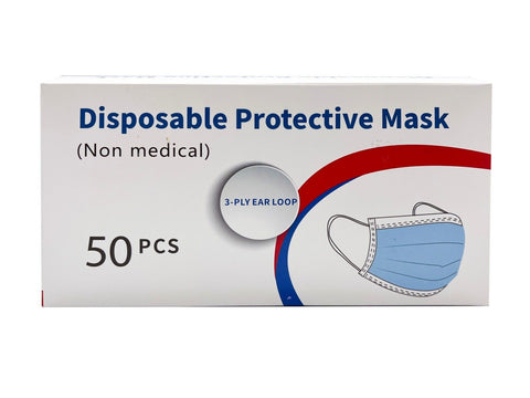 Disposable Protective Surgical Face Mask 3 PLY 100 PCS