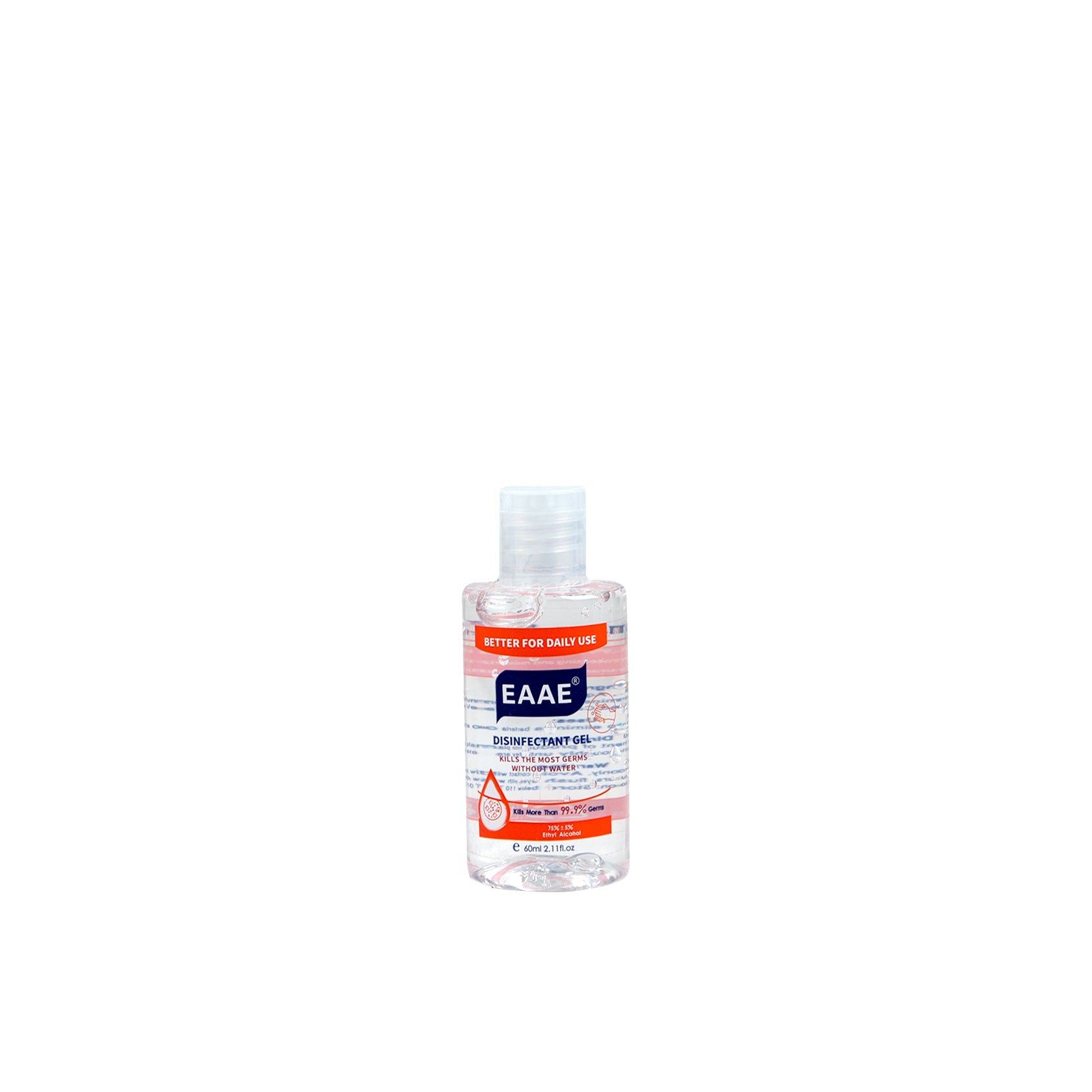 EAAE Alcohol-Based Sanitiser Gel (60mL) - WHSAFETY