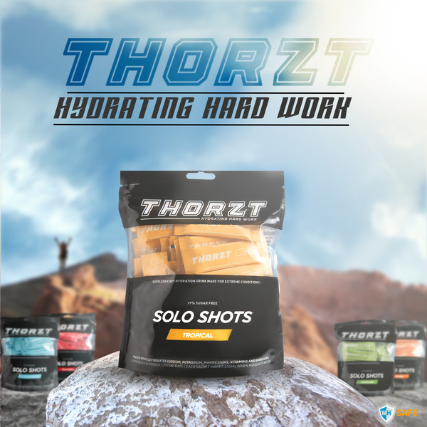 Thorzt Sugar-Free Solo Shot Electrolyte - Tropical - WHSAFETY